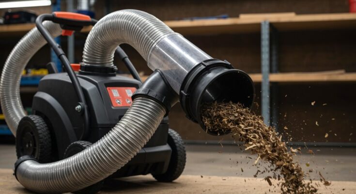 Blasentest mit Mulch