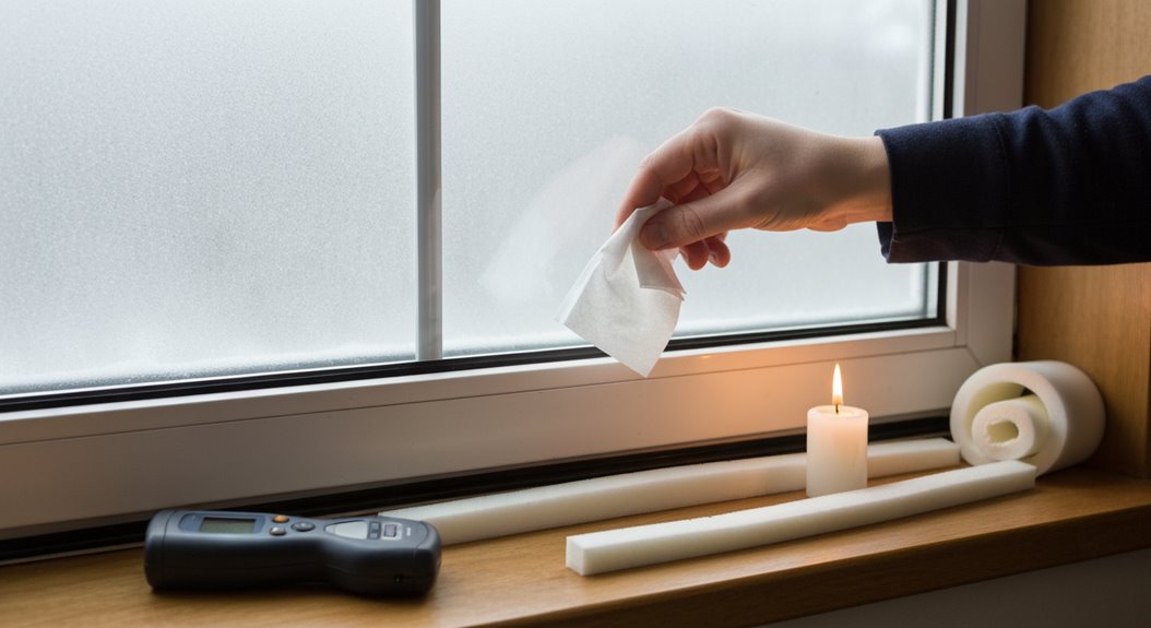 Fensterzugluft effektiv erkennen