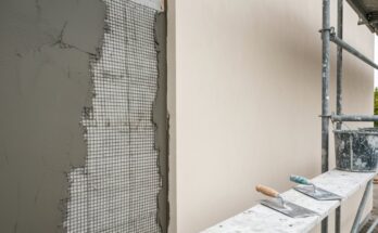 Optionen für den Austausch von Außenputz