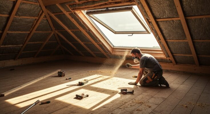 Einbau von Dachfenstern für mehr Licht
