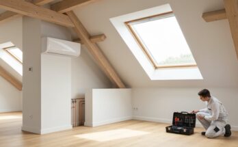 Installation einer Split-Klimaanlage
