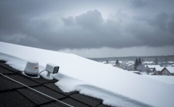 Dachsicherheit Sturmüberwachung