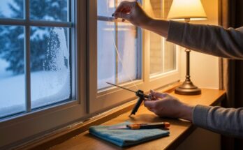 Fenster abdichten für den Winter