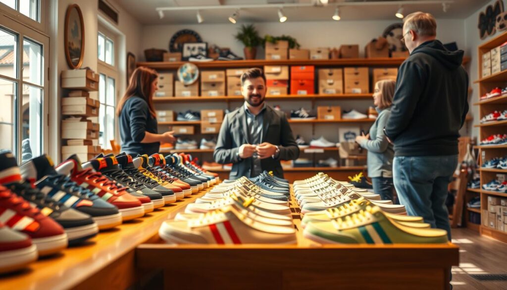 Sneaker Fulda im lokalen Schuhgeschäft
